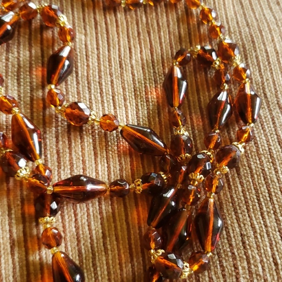 NWT bohemian glass necklace - Picture 3 of 3